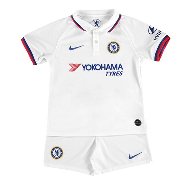 Camiseta Chelsea Segunda equipación Niños 2019-2020 Blanco